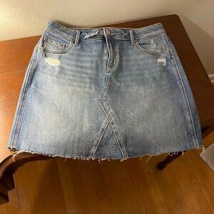 Denim Mini Skirt